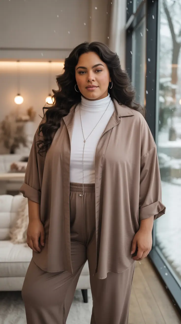 24 зимних образа больших размеров, чтобы выглядеть стильно и чувствовать себя комфортно 24 зимних образа больших размеров, чтобы выглядеть стильно и чувствовать себя комфортно