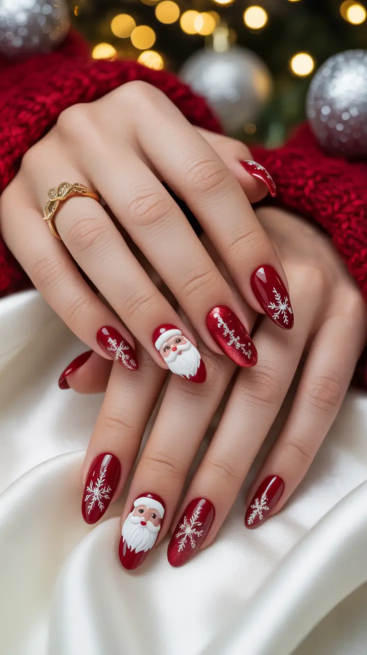 24 идеи для красного рождественского маникюра: праздничный и гламурный маникюр, который стоит попробовать в этом сезоне 24 идеи для красного рождественского маникюра: праздничный и гламурный маникюр, который стоит попробовать в этом сезоне