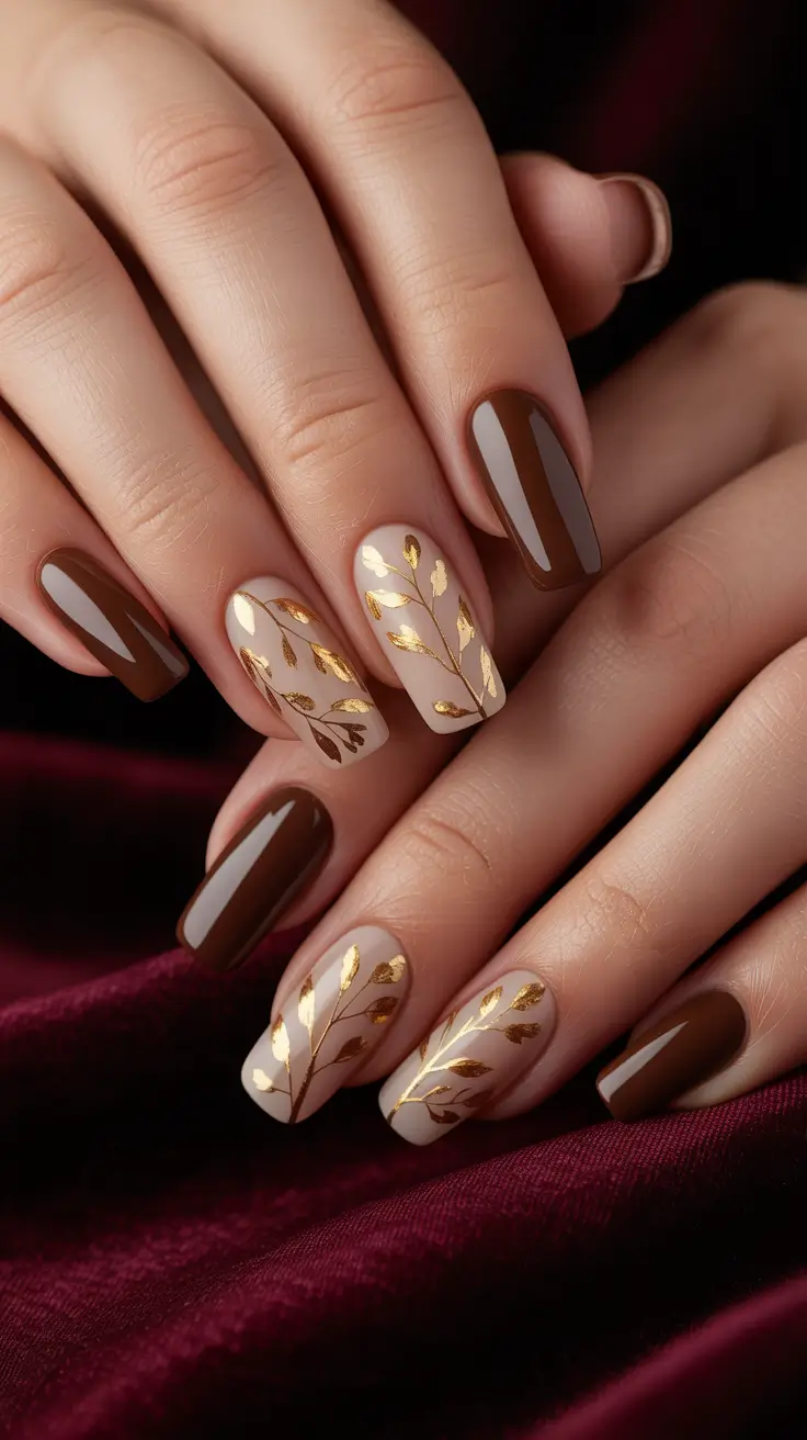 25 трендовых осенних маникюров: дизайн и цвета 25 трендовых осенних маникюров: дизайн и цвета