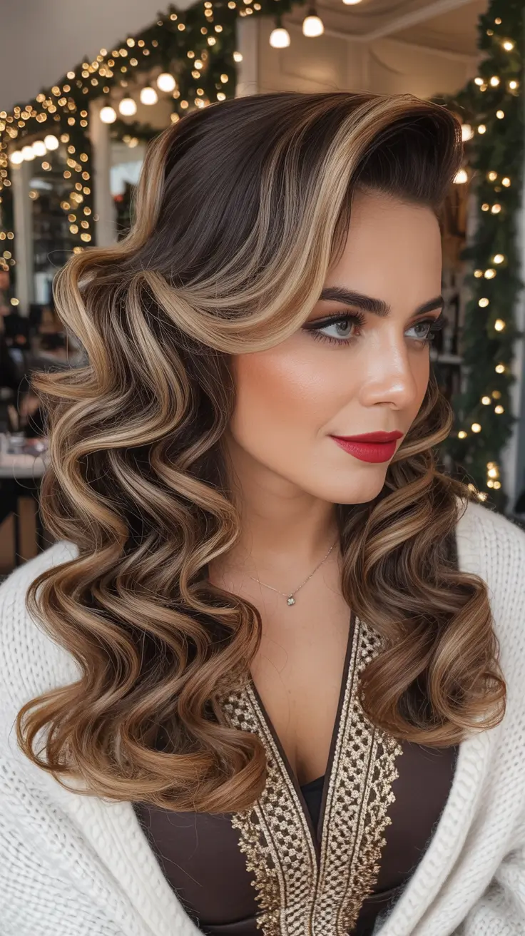 21 идея элегантных зимних причёсо