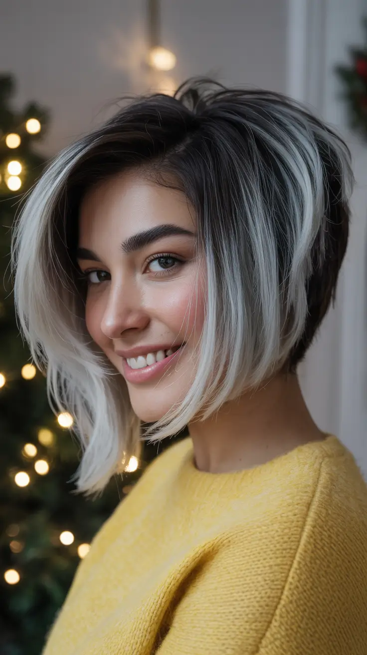 22 идеи зимних стрижек для круглого лица, которые освежат ваш образ