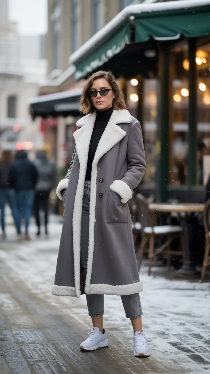 22 эстетичных варианта зимних нарядов в непринуждённом стиле