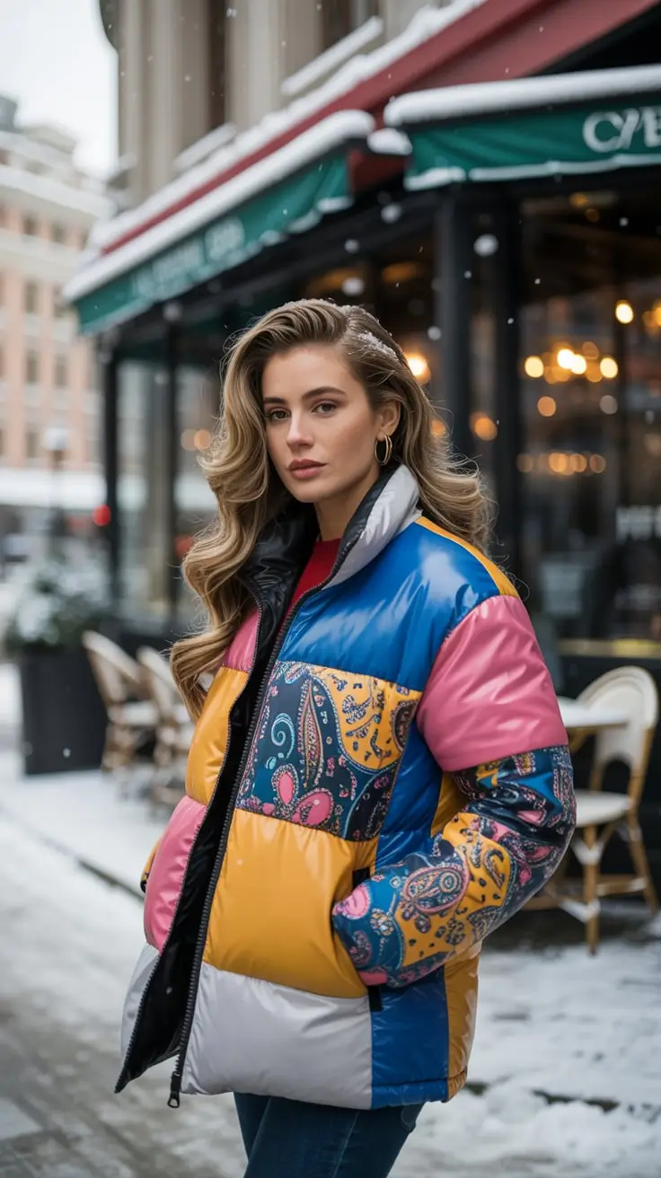 24 образа с зимними пуховиками: стильно и уютно 24 образа с зимними пуховиками: стильно и уютно