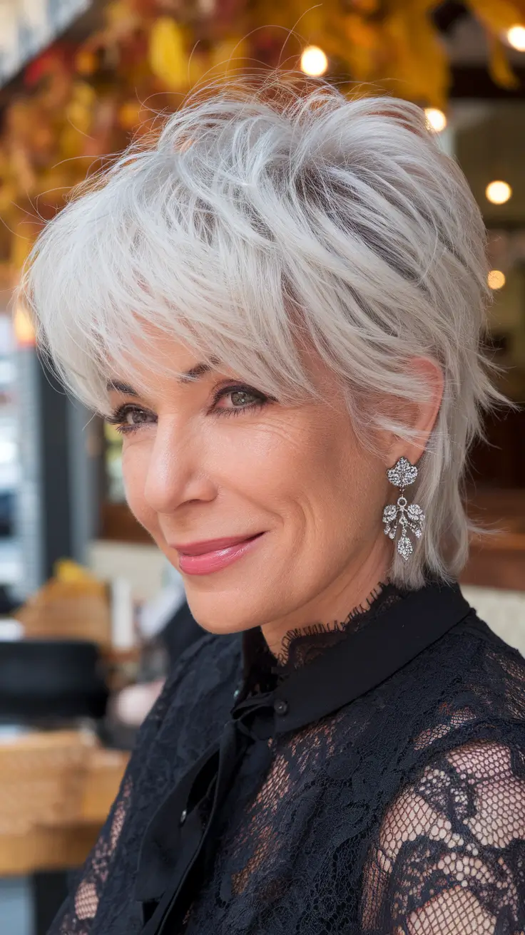 25 элегантных осенних стрижек для женщин старше 60 лет, которые освежат ваш образ
