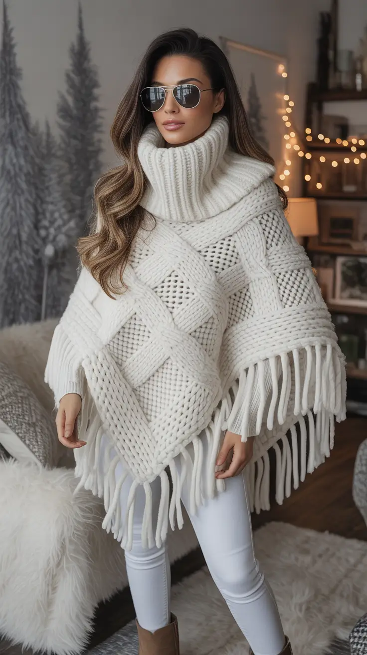 24 идеи комфортных зимних нарядов, чтобы выглядеть уютно и стильно