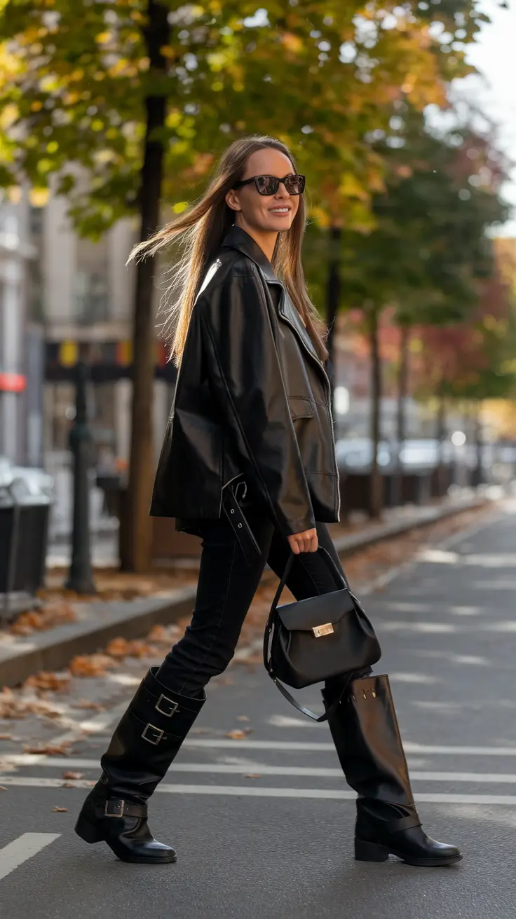 21 осенний образ с ботинками — модные идеи