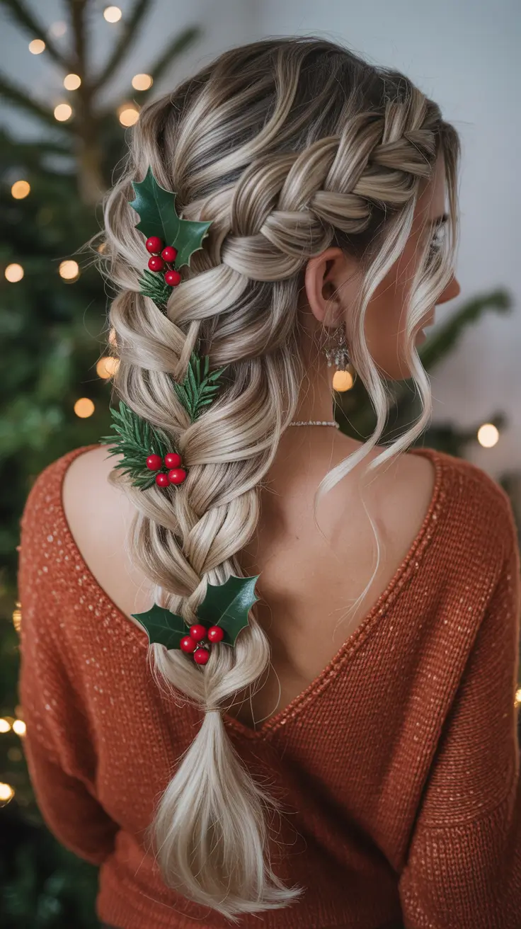 22 идеи причёсок для рождественской вечеринки, которые позволят вам блистать всю ночь 22 идеи причёсок для рождественской вечеринки, которые позволят вам блистать всю ночь