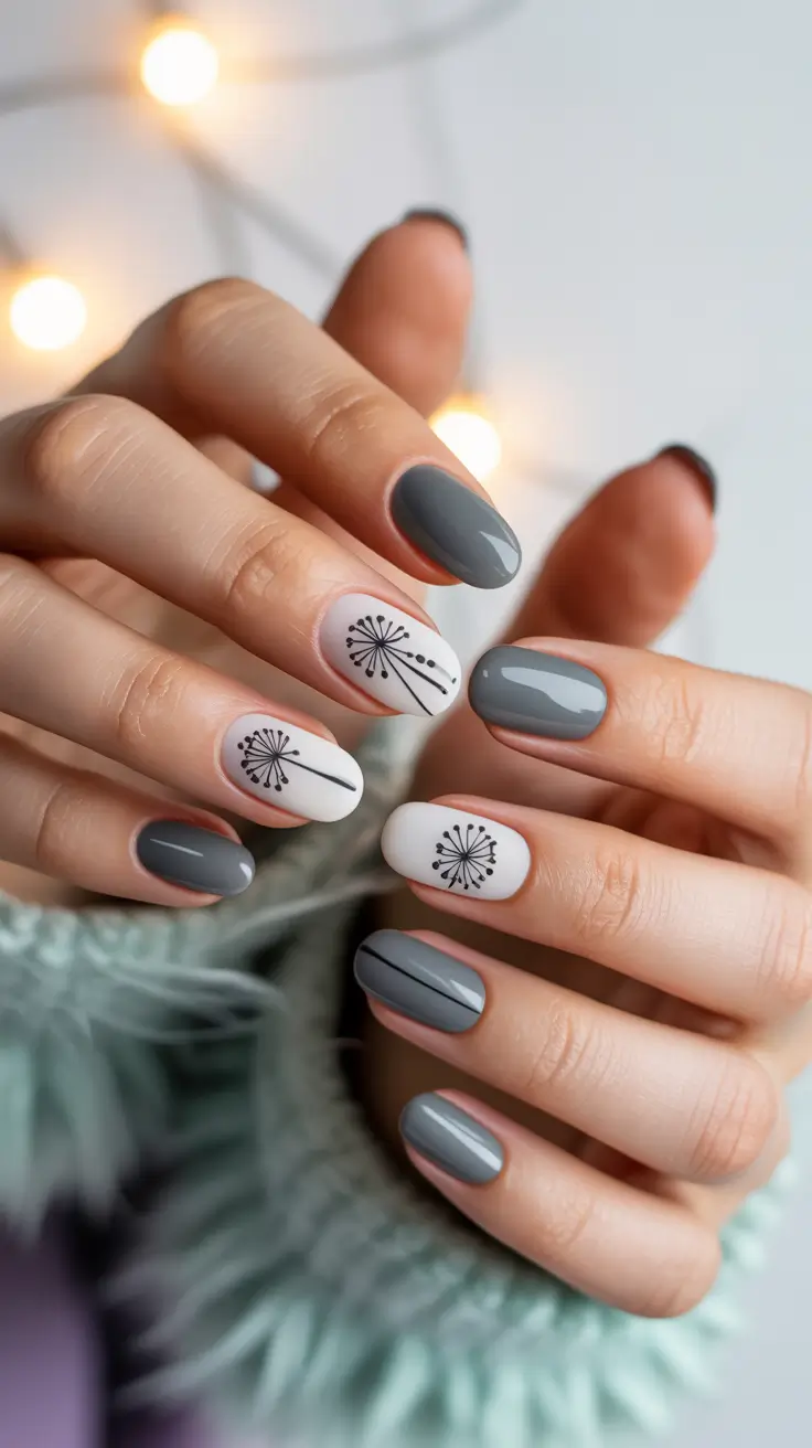 24 модных простых варианта зимнего маникюра для создания уютного и стильного образа 24 модных простых варианта зимнего маникюра для создания уютного и стильного образа