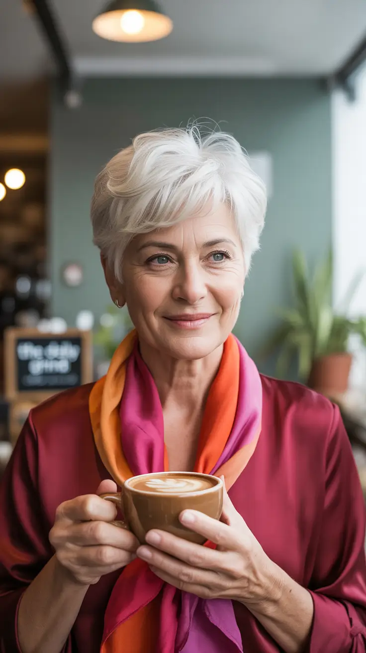 25 элегантных осенних стрижек для женщин старше 60 лет, которые освежат ваш образ