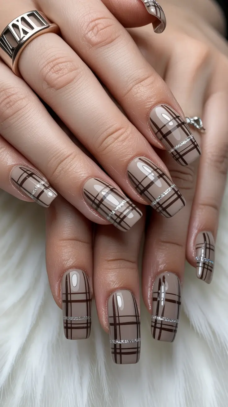 25 стильных осенне-зимних вариантов маникюра для уютных и элегантных сезонных образов