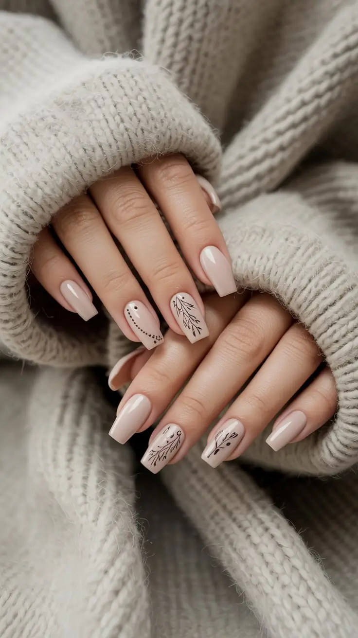 25 последних трендов в окрашивании ногтей на осень, которые вдохновят вас на сезонный маникюр