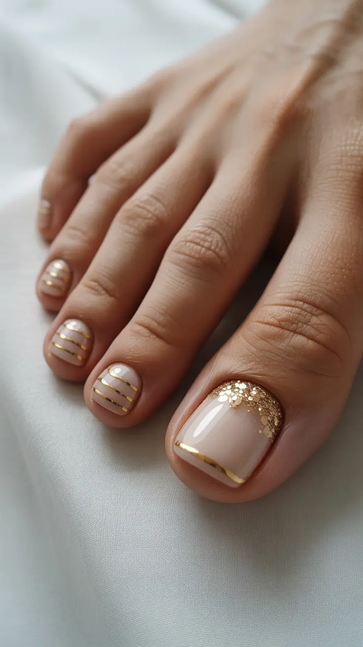 25 стильных осенних оттенков для педикюра