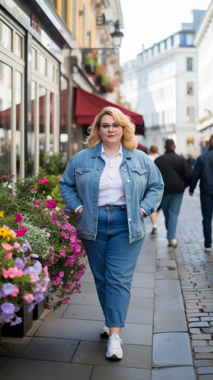 22 идеи осеннего модного гардероба больших размеров, которые выглядят непринуждённо и шикарно