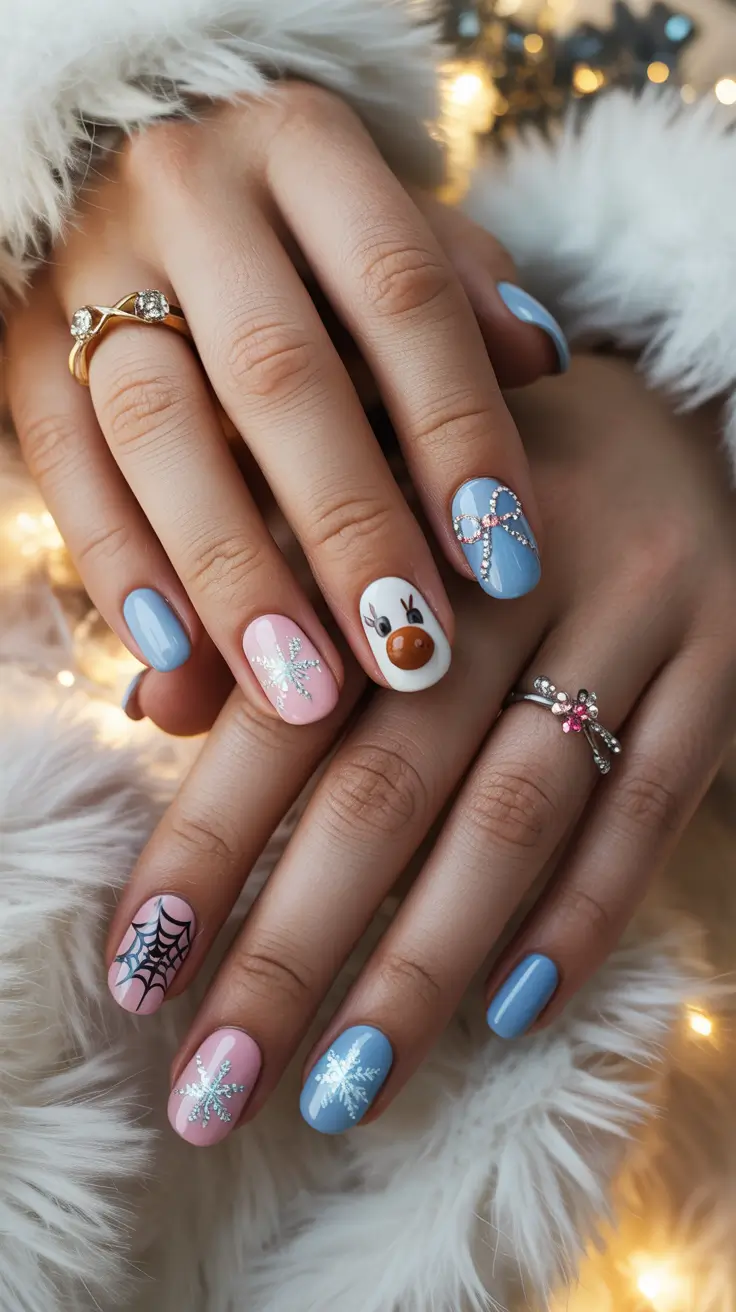 24 идеи зимнего маникюра: модные тенденции в маникюре, которые стоит попробовать в этом сезоне