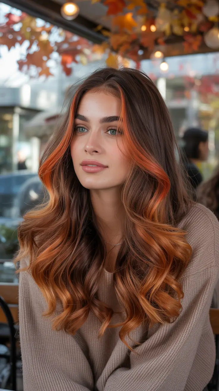 25 тёплых оттенков для волос, которые стоит попробовать этой осенью: цвета, сияющие, как осень