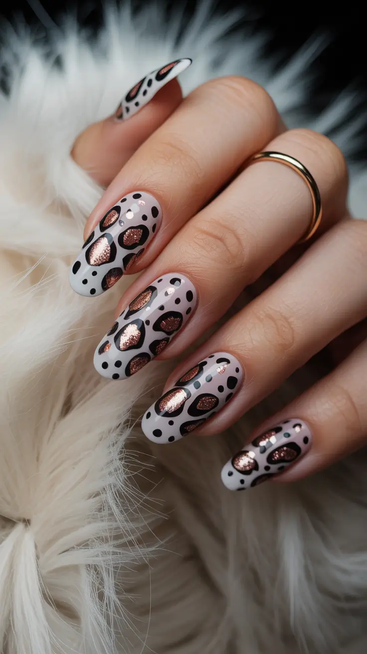 21 модный осенний маникюр в стиле «миндаль» для стильного сезонного маникюра