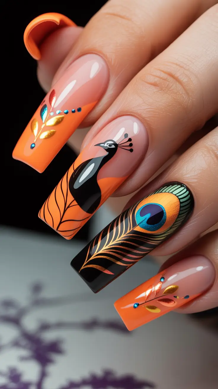 23 осенних дизайна ногтей, которые вдохновят вас на новый маникюр