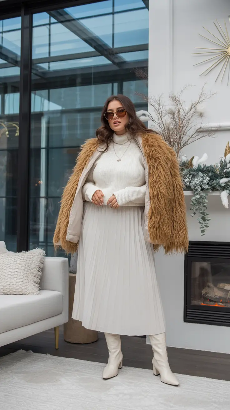 22 базовых комплекта одежды больших размеров на зим: стильные и неподвластные времени идеи