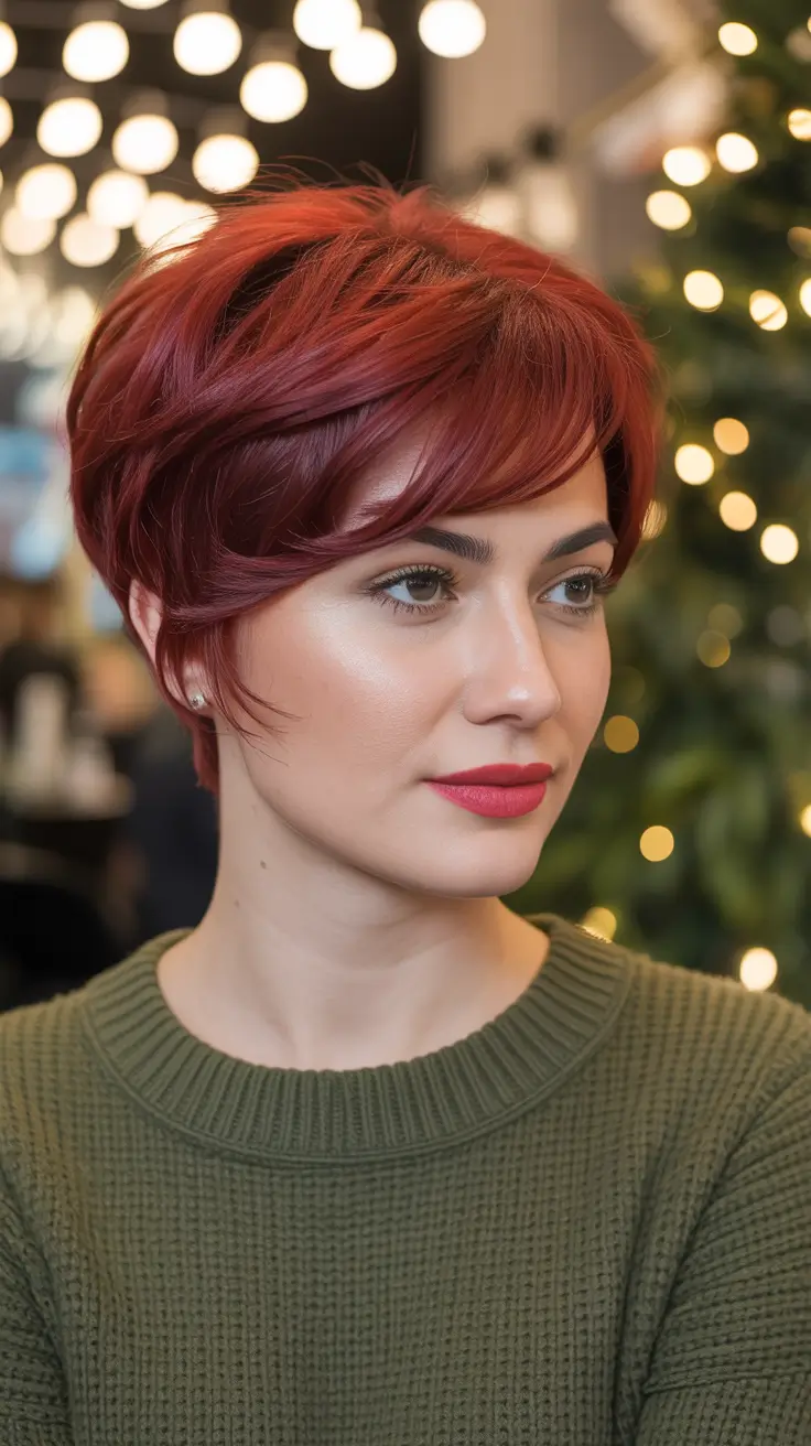 22 идеи зимних стрижек для круглого лица, которые освежат ваш образ