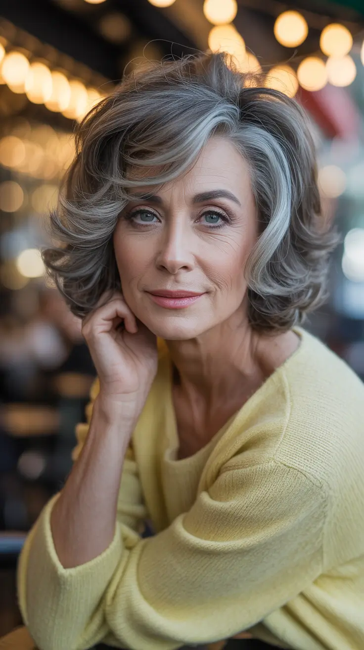 25 элегантных осенних стрижек для женщин старше 60 лет, которые освежат ваш образ
