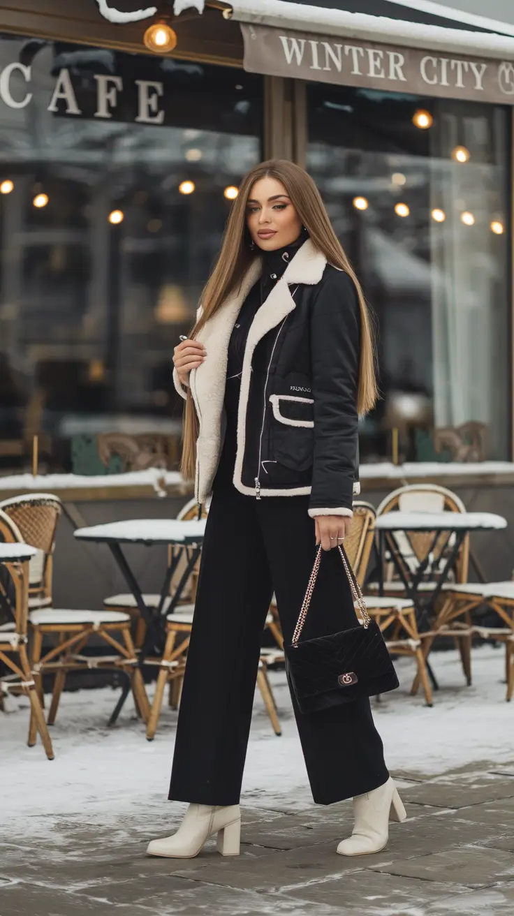 25 идей для зимних образов в шикарном и уютном стиле 25 идей для зимних образов в шикарном и уютном стиле