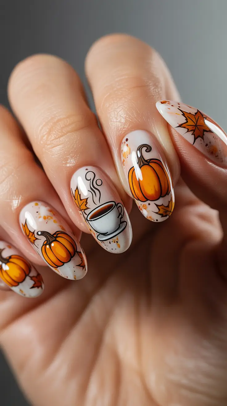 25 осенних идей для коротких и длинных ногтей, которые идеально подойдут для этого сезона
