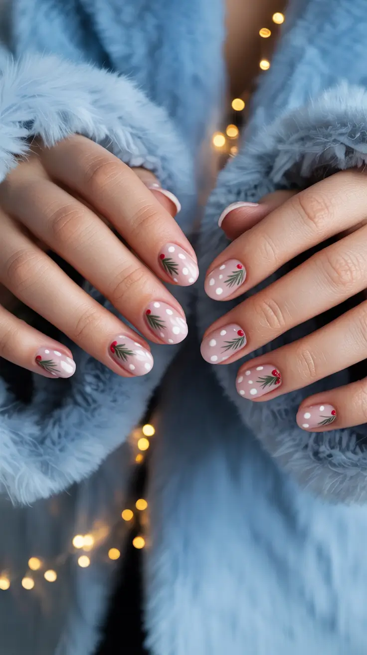 24 идеи коротких зимних маникюров: стильный, уютный и модный маникюр в этом сезоне