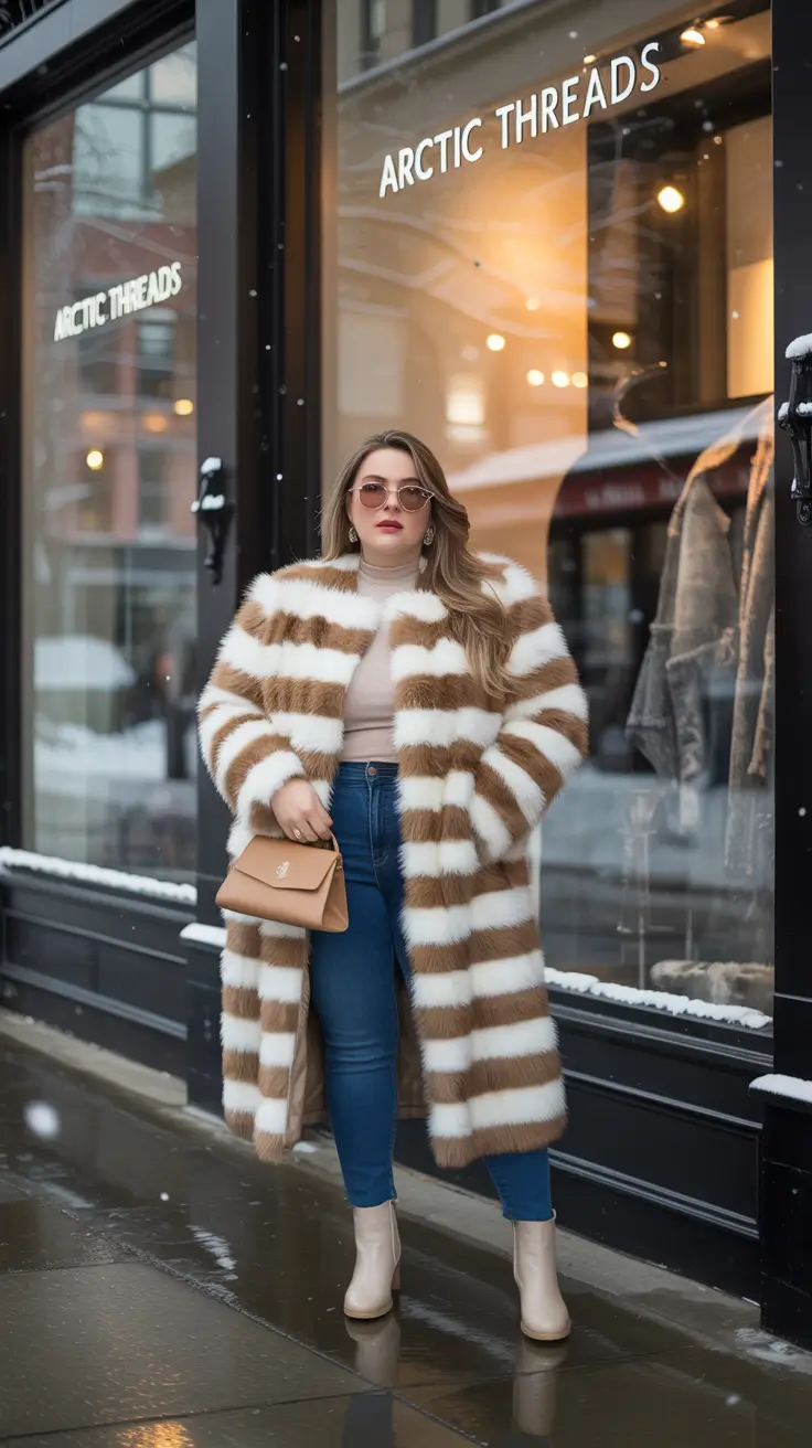 24 зимних образа больших размеров, чтобы выглядеть стильно и чувствовать себя комфортно 24 зимних образа больших размеров, чтобы выглядеть стильно и чувствовать себя комфортно