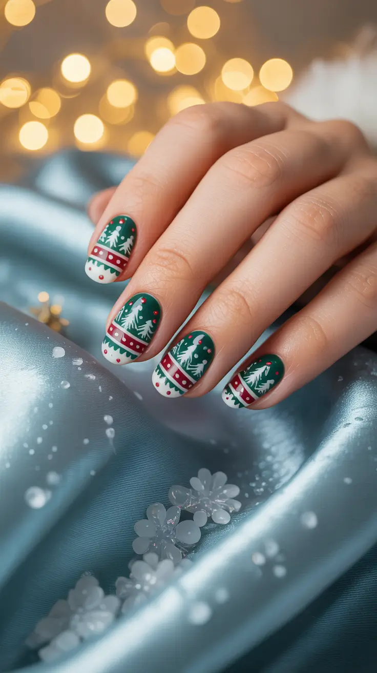 Элегантно в холода: 24 коротких зимних дизайна и цвета для маникюра Элегантно в холода: 24 коротких зимних дизайна и цвета для маникюра