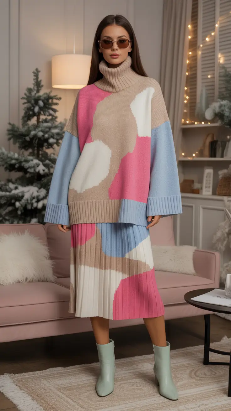 24 идеи комфортных зимних нарядов, чтобы выглядеть уютно и стильно