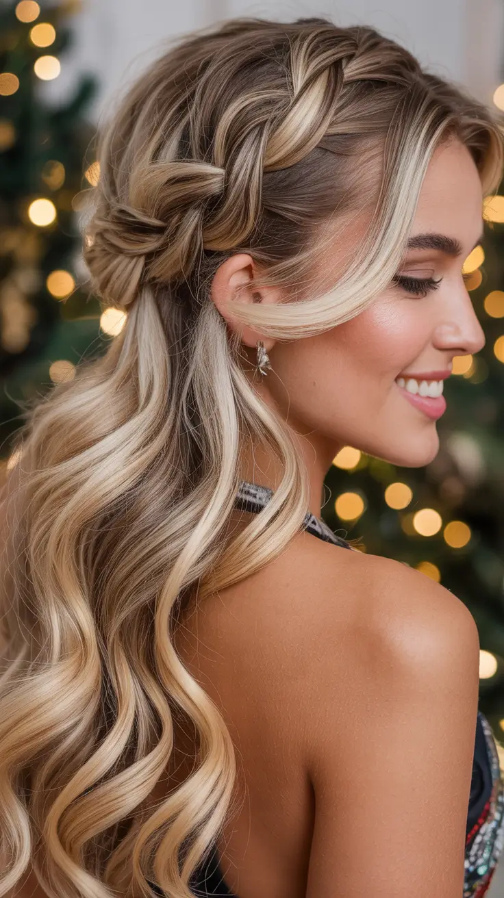 22 идеи причёсок для рождественской вечеринки, которые позволят вам блистать всю ночь 22 идеи причёсок для рождественской вечеринки, которые позволят вам блистать всю ночь
