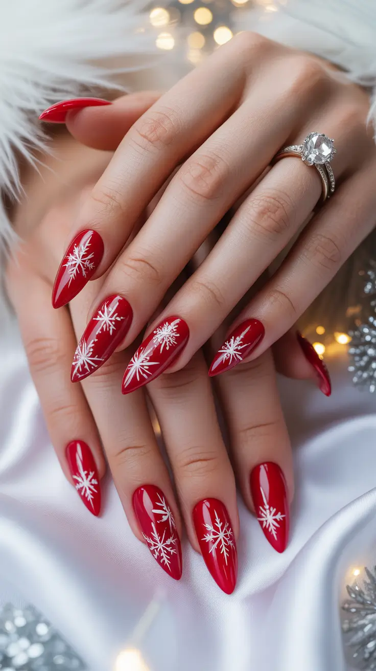 24 идеи для красного рождественского маникюра: праздничный и гламурный маникюр, который стоит попробовать в этом сезоне 24 идеи для красного рождественского маникюра: праздничный и гламурный маникюр, который стоит попробовать в этом сезоне