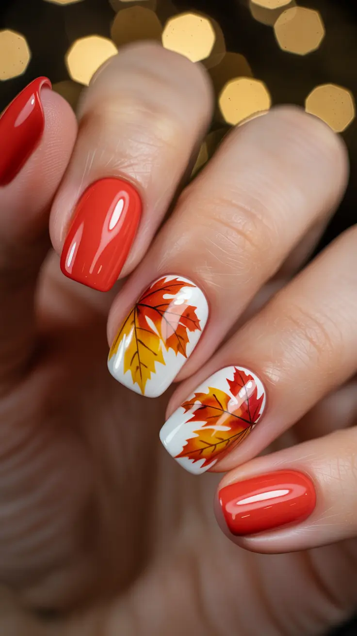 22 идеи осеннего дизайна ногтей, которые вам захочется повторить