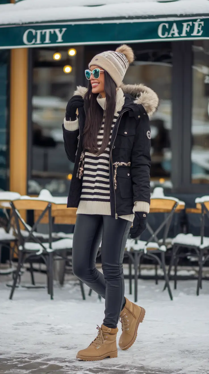 25 идей для зимних образов в шикарном и уютном стиле 25 идей для зимних образов в шикарном и уютном стиле
