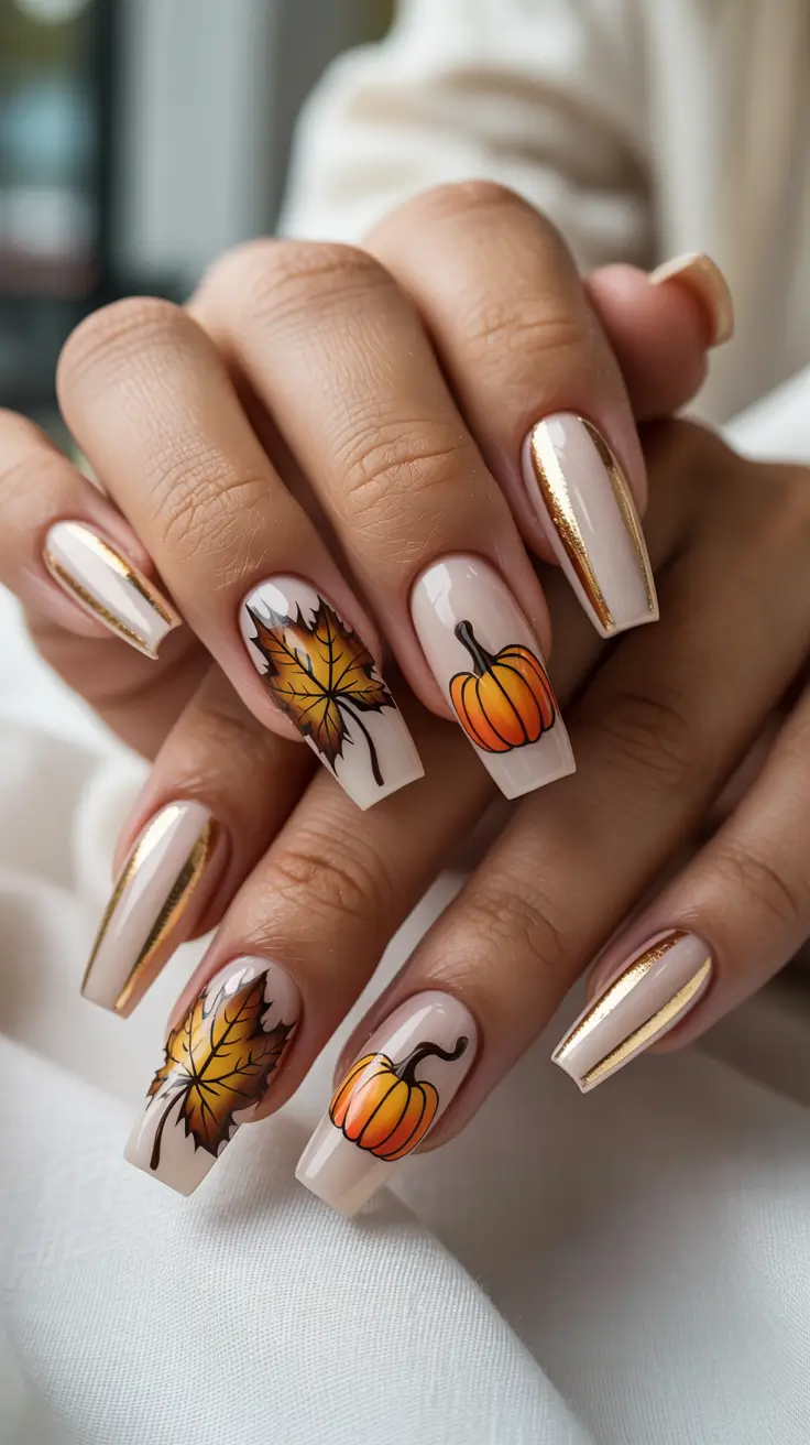 25 осенних идей для коротких и длинных ногтей, которые идеально подойдут для этого сезона