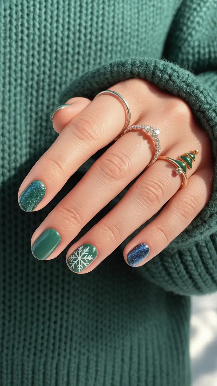 25 стильных осенне-зимних вариантов маникюра для уютных и элегантных сезонных образов
