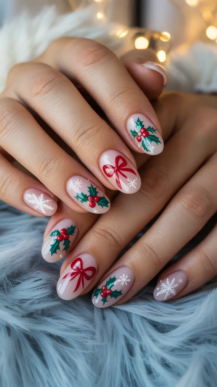 24 идеи коротких зимних маникюров: стильный, уютный и модный маникюр в этом сезоне