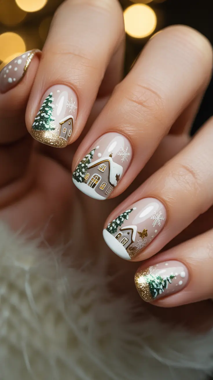 24 зимних дизайна для гель-лака: модные варианты для холодной погоды в этом сезоне