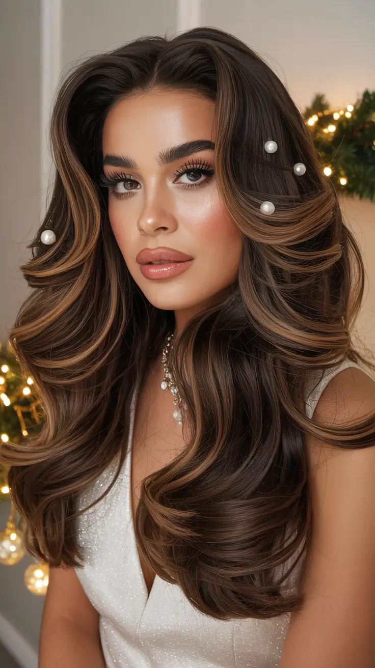 22 идеи причёсок для рождественской вечеринки, которые позволят вам блистать всю ночь 22 идеи причёсок для рождественской вечеринки, которые позволят вам блистать всю ночь