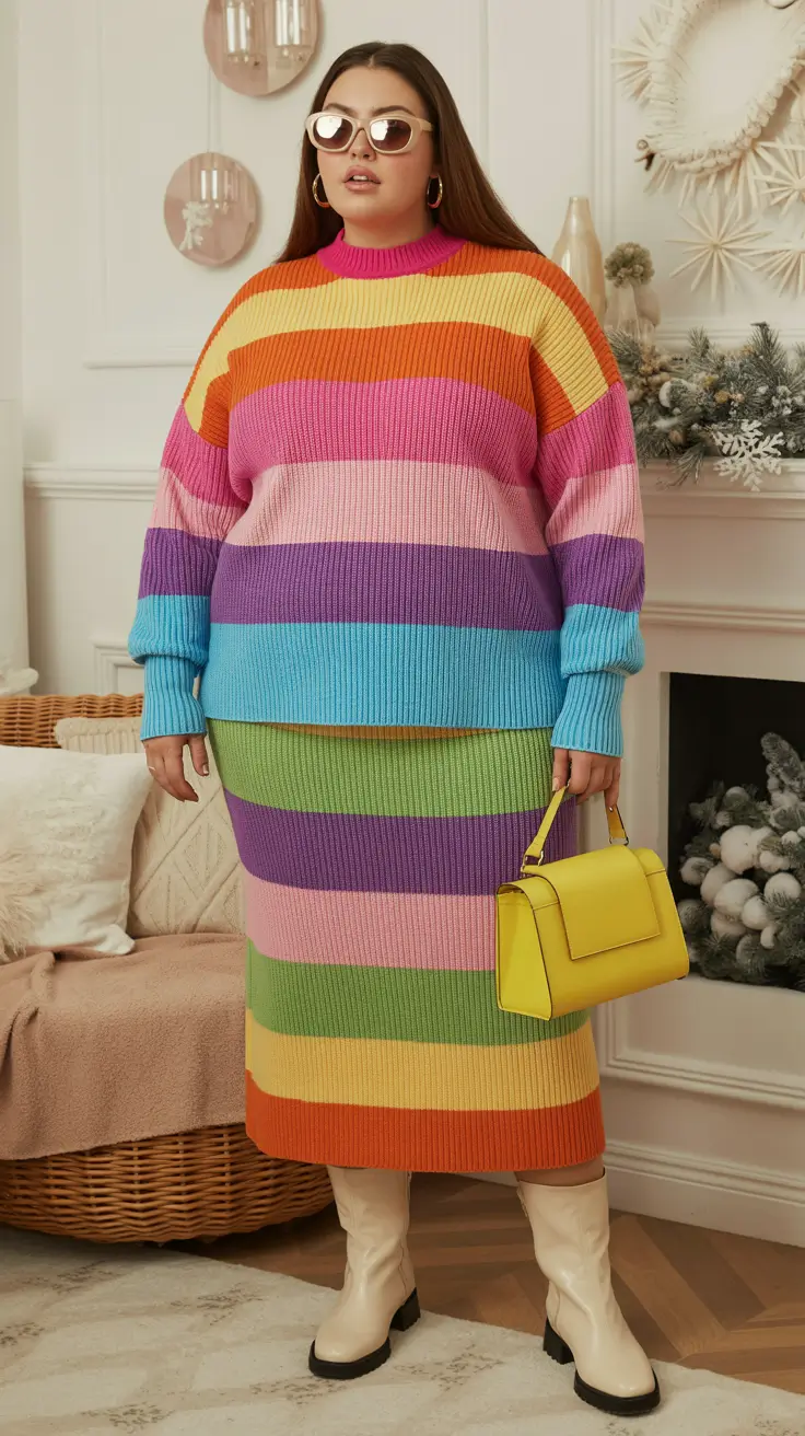 22 базовых комплекта одежды больших размеров на зим: стильные и неподвластные времени идеи