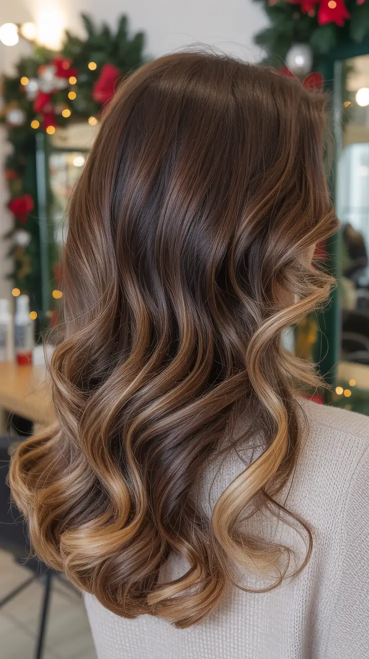 24 зимних оттенка для каштановых волос, которые преобразят ваш образ