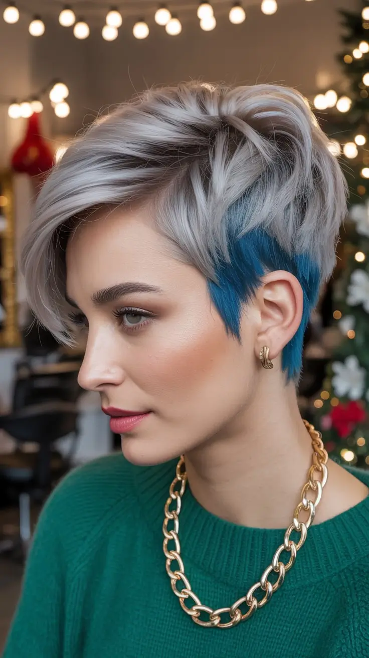 25 идей зимних стрижек пикси для стильных коротких причёсок