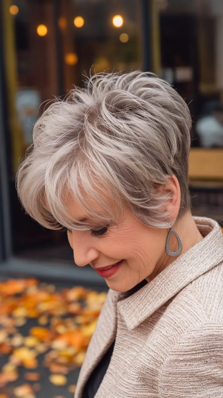 25 элегантных осенних стрижек для женщин старше 60 лет, которые освежат ваш образ