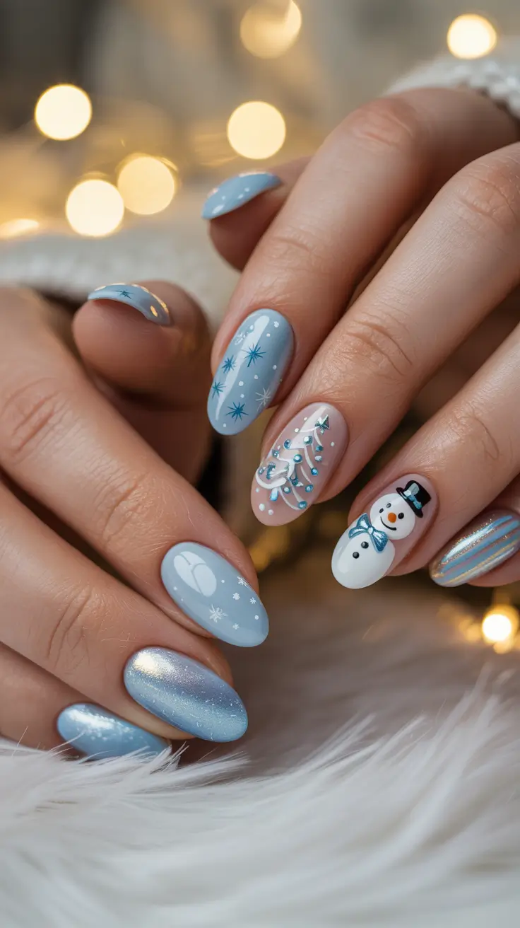 24 милых зимних маникюра, которые вам захочется повторить