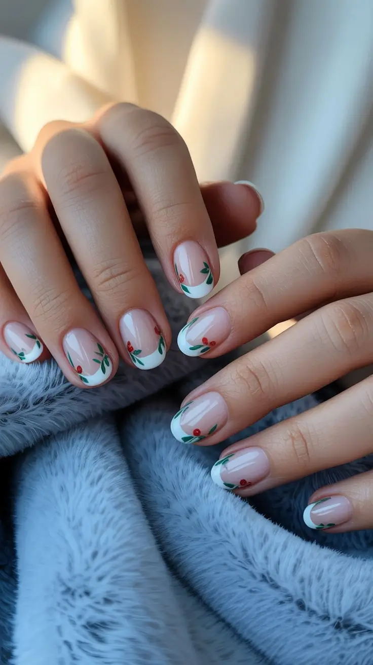 24 идеи коротких зимних маникюров: стильный, уютный и модный маникюр в этом сезоне