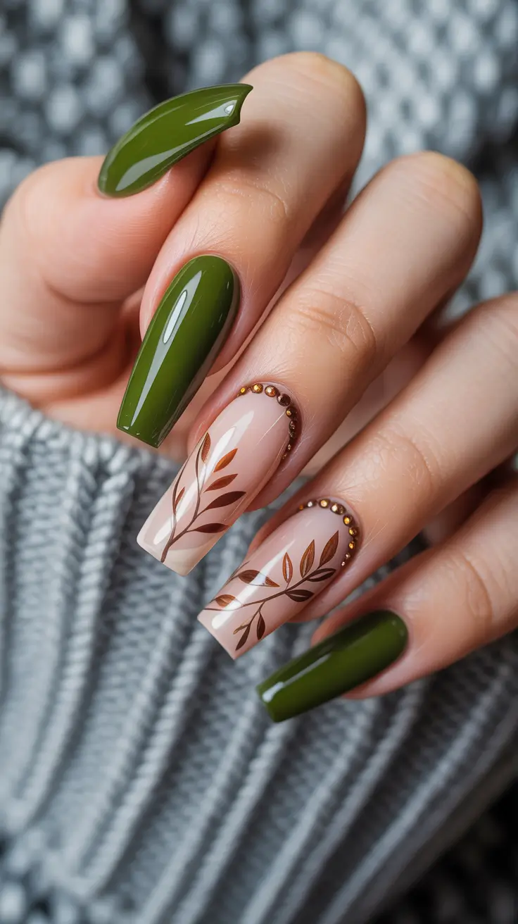 23 осенних дизайна ногтей, которые вдохновят вас на новый маникюр