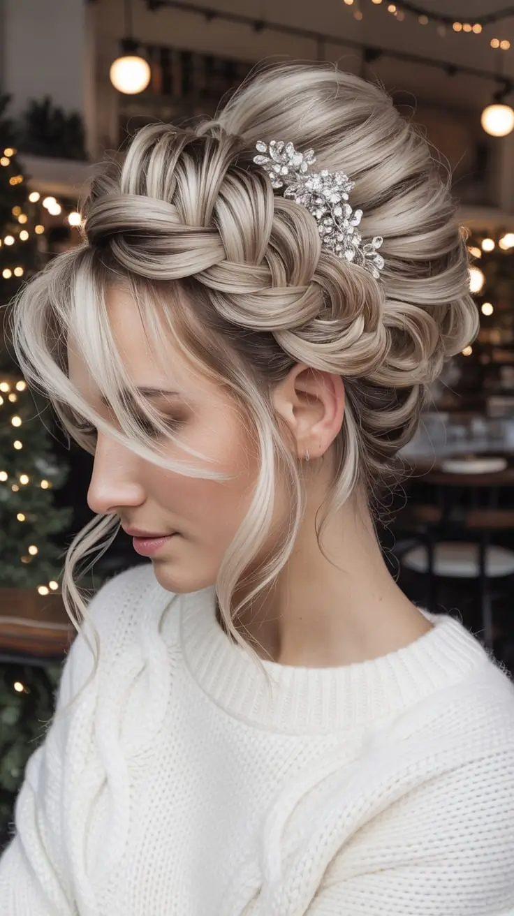 25 милых зимних причёсок на любой случай