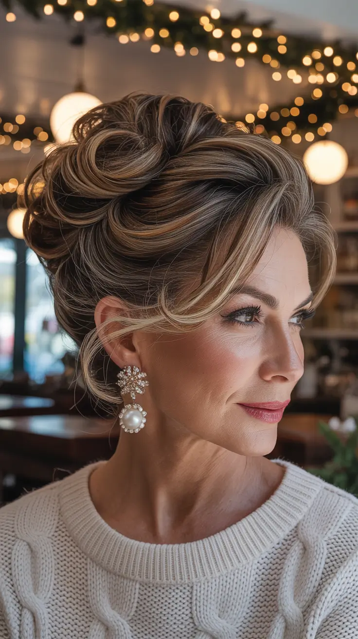 24 зимние причёски и цвета для женщин старше 40