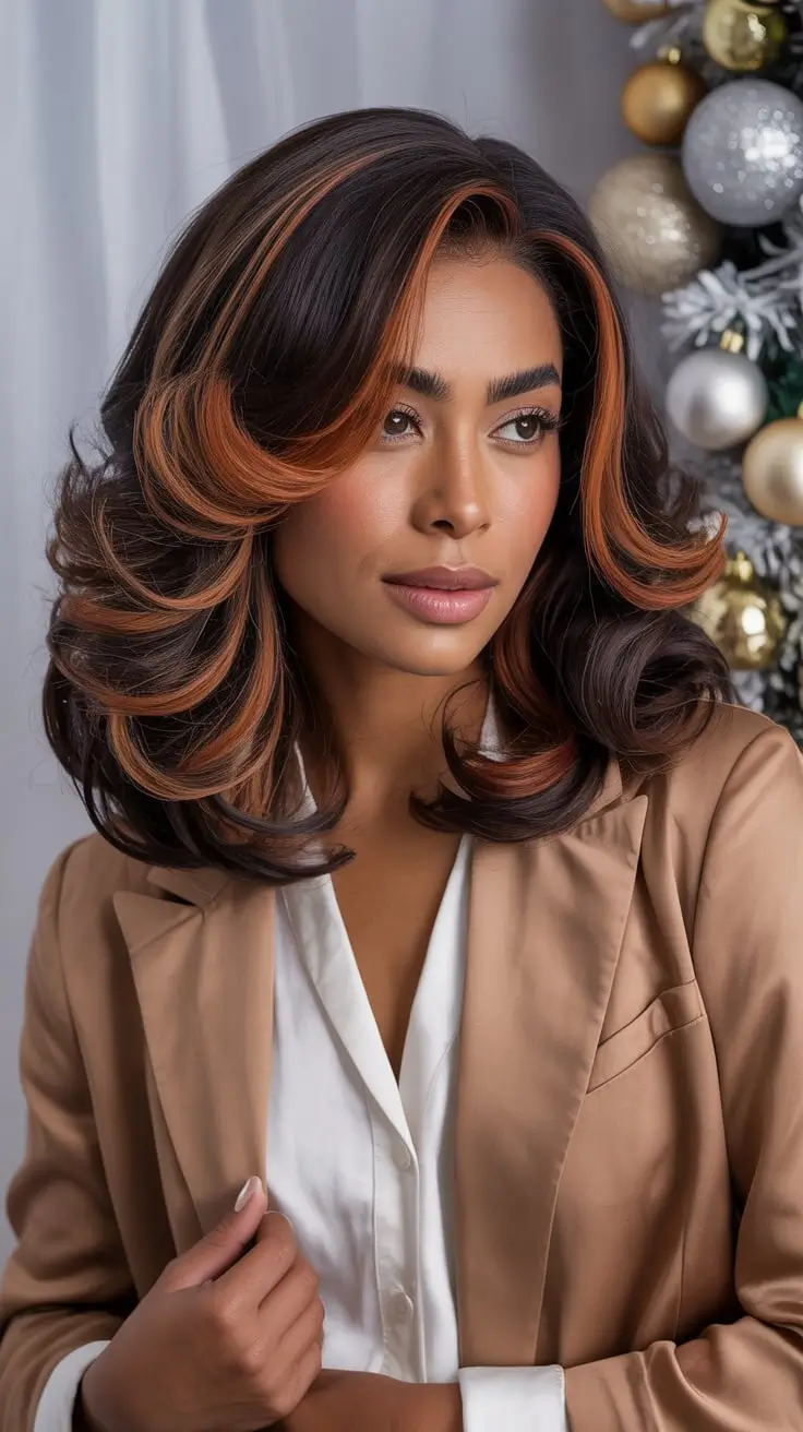 23 потрясающих зимних оттенка для тёмной кожи, которые стоит попробовать