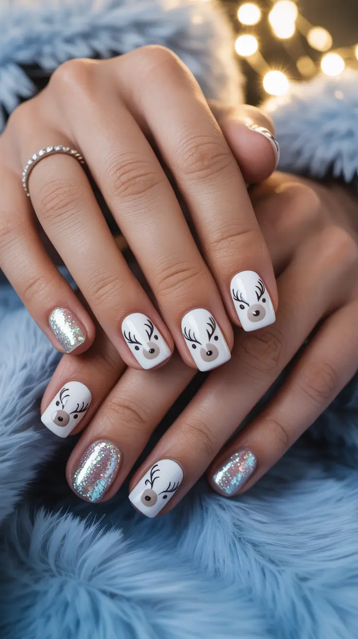 24 идеи коротких зимних маникюров: стильный, уютный и модный маникюр в этом сезоне